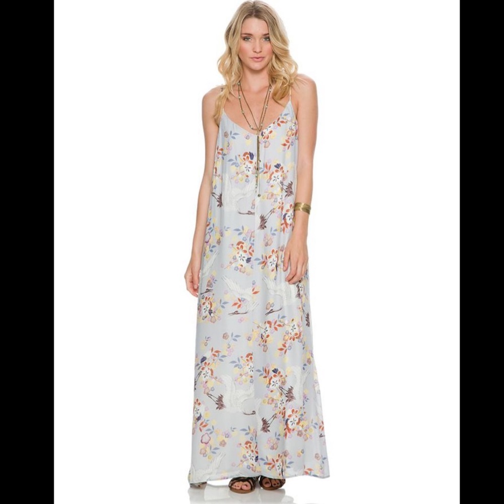 NWT SOMEDAYS LOVIN yakuza print maxi dress - XS